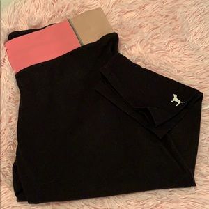 Pink Yoga Capri
